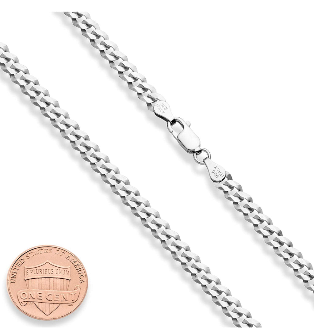 Silver Link Curb Chain