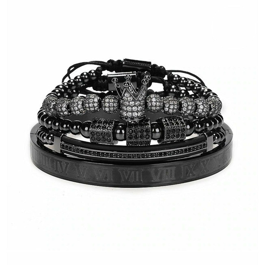 King Crown Bracelet | Black Crown Bracelet | Popular Bracelet