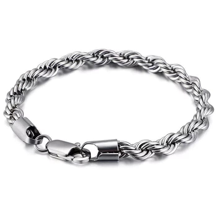 Twisted Bracelet | Rope Chain Bracelet | Twisted Rope Bracelet Gold