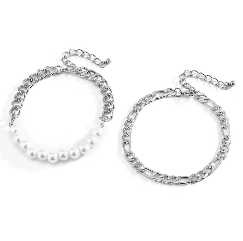 Pearl Clasp | Freshwater Pearl | Cultured Pearl Bracelet Set