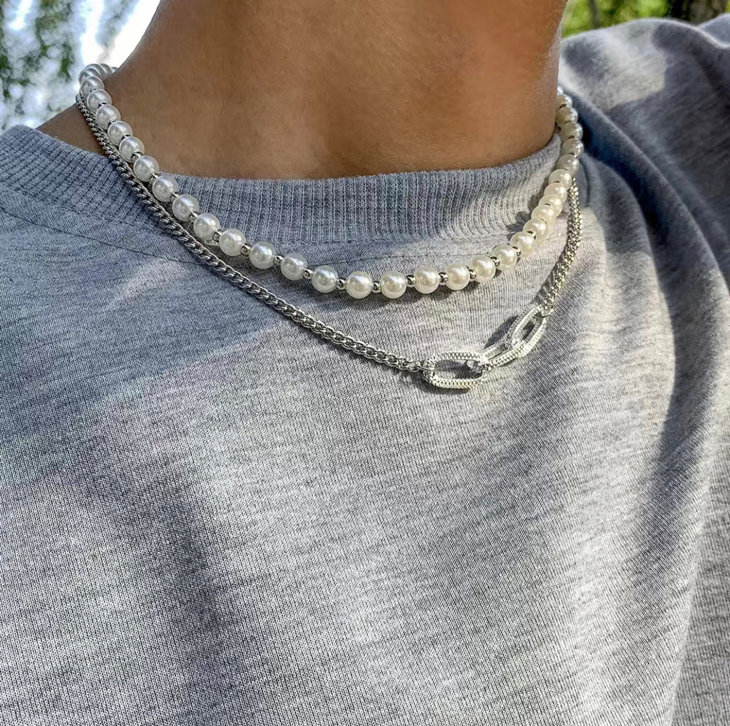 Beaded Necklace | Geometric Jewelry | Modern Necklace | Art Crown