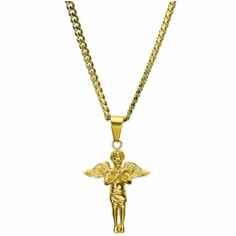 Angel Necklace Gold | Wings Necklace Silver | Angel Wings Necklace