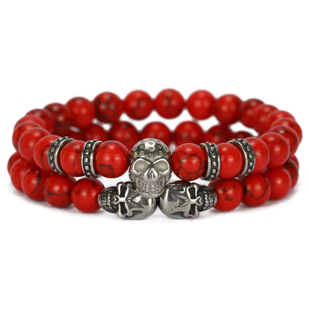 Axial Skull Charms - Art Crown