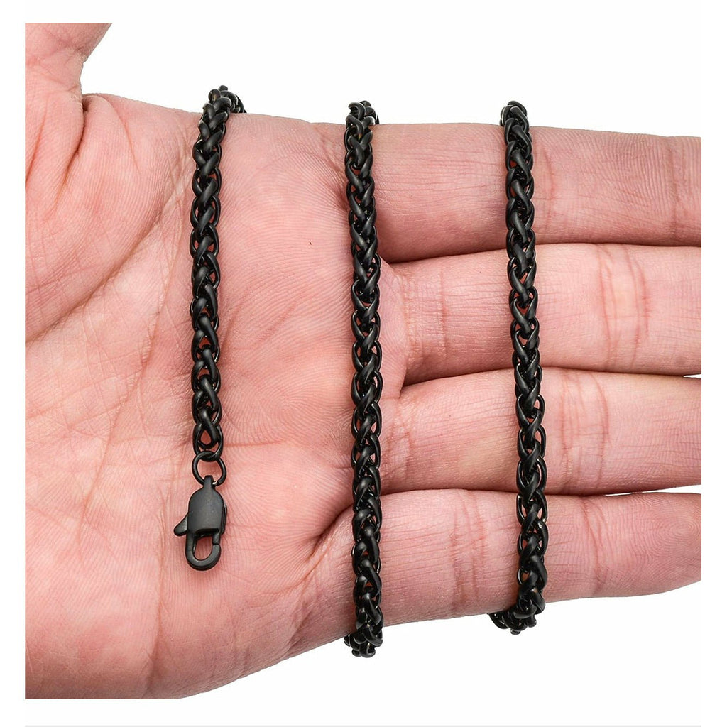 Black Link Chain - Art Crown