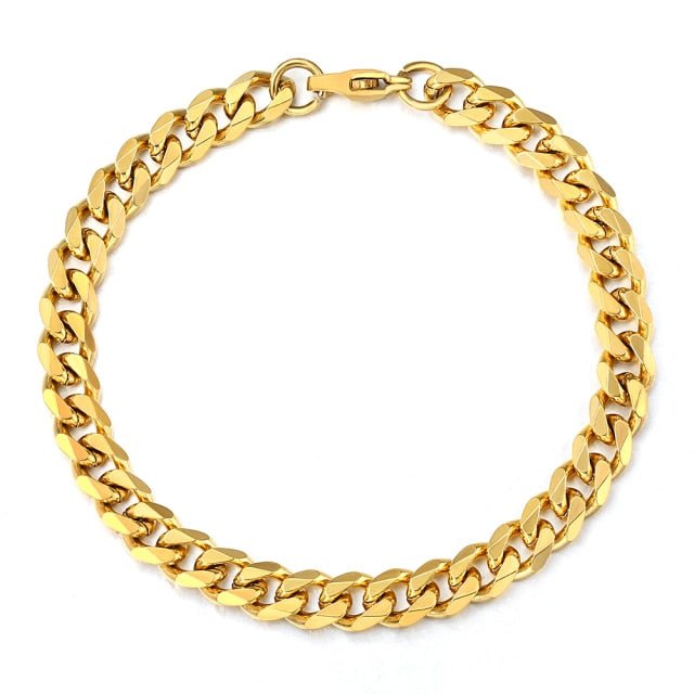 Curb Link Bracelet - Art Crown
