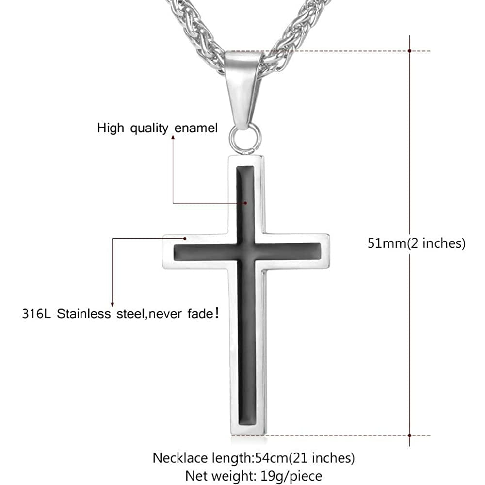 Luxury Trigger Cross Necklace - Art Crown