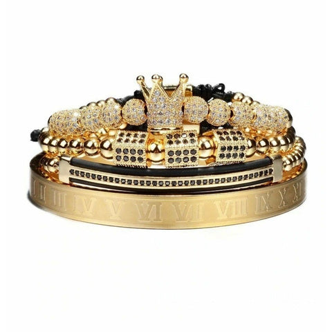 King Crown Bracelet | Black Crown Bracelet | Popular Bracelet