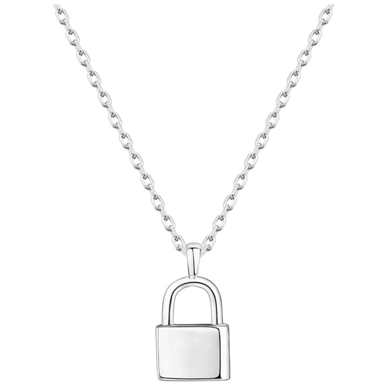 Premium Lock Pendant - Art Crown