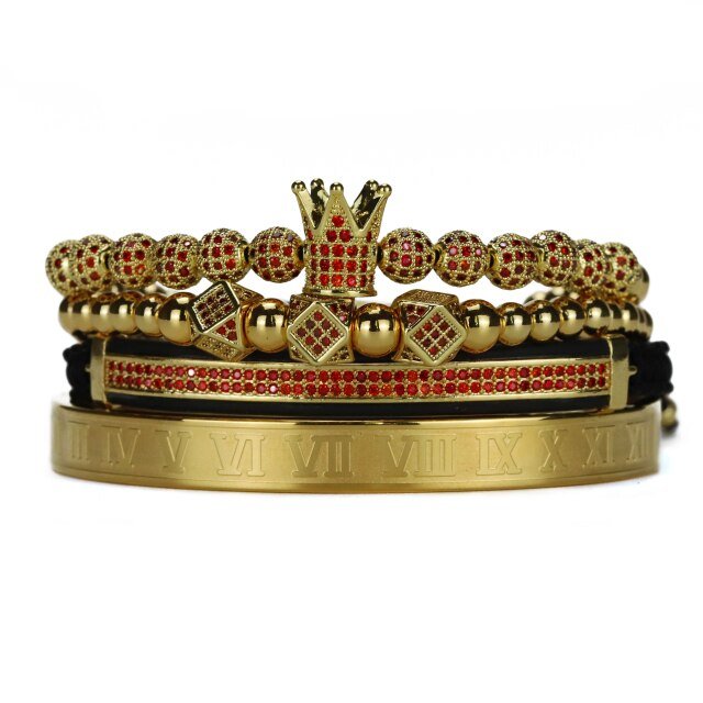 Rayon X Bracelet | Red Bracelet | Protection Bracelet | Art Crown