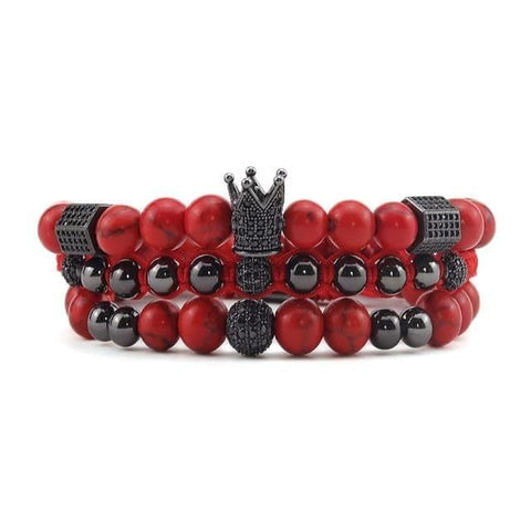 Red Bracelet | Red Jewelry | Bracelets Red Color | Art Crown